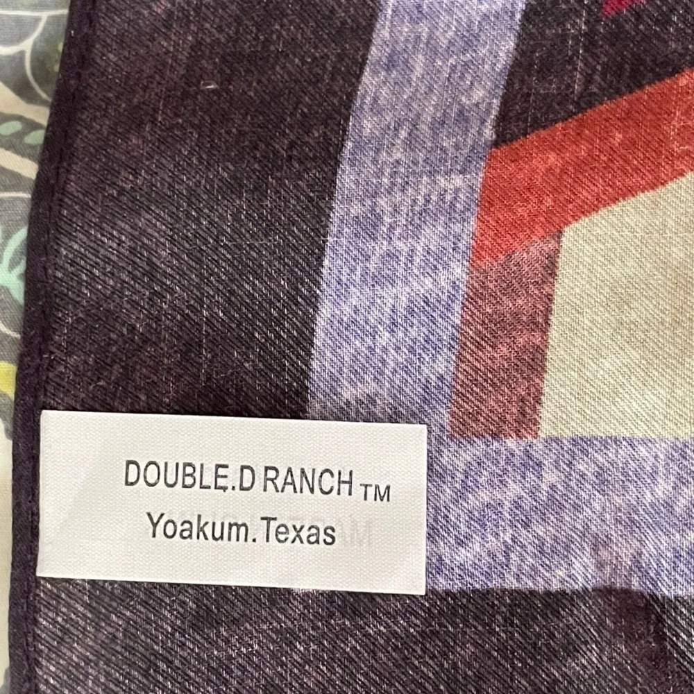 New Double D Ranch Good Robe Scarf Coral Beige Purple Black Red Blue 25